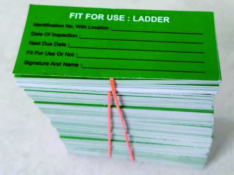 LADDER STICKER PRINT