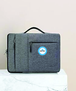 Laptop Sleeve with Handle in 2 Colors With Custom Name and Logo Printing