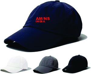 Six Paneled I-Dry Cap with Logo Print