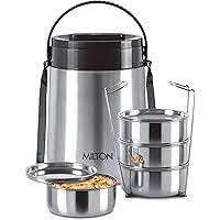 MILTON Legend 4 Stainless Steel Tiffin 4 Containers Lunch Box (800 ml)