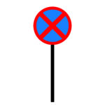 no stopping or no standing