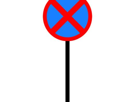 no stopping or no standing