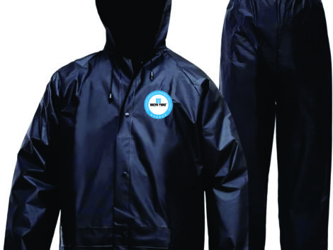 Zeel Reversible Raincoat for Men with Logo Print – WF1021
