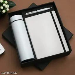 3 in 1 Elastic Diary Set